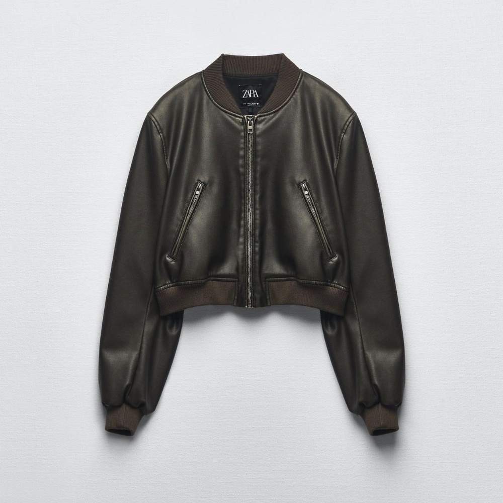 NWT Zara Bomber Jacket